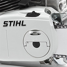 STIHL Petrol Chainsaw quick chain tensioning